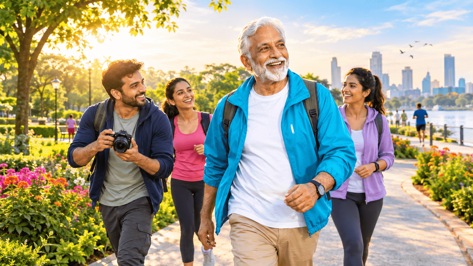 Look young & dynamic in old age for free