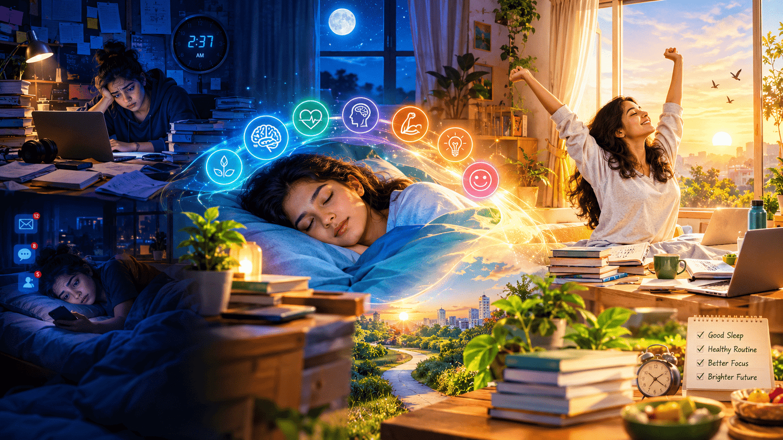 magic of sleep - sleep could construct & destruct you - Motivation N You