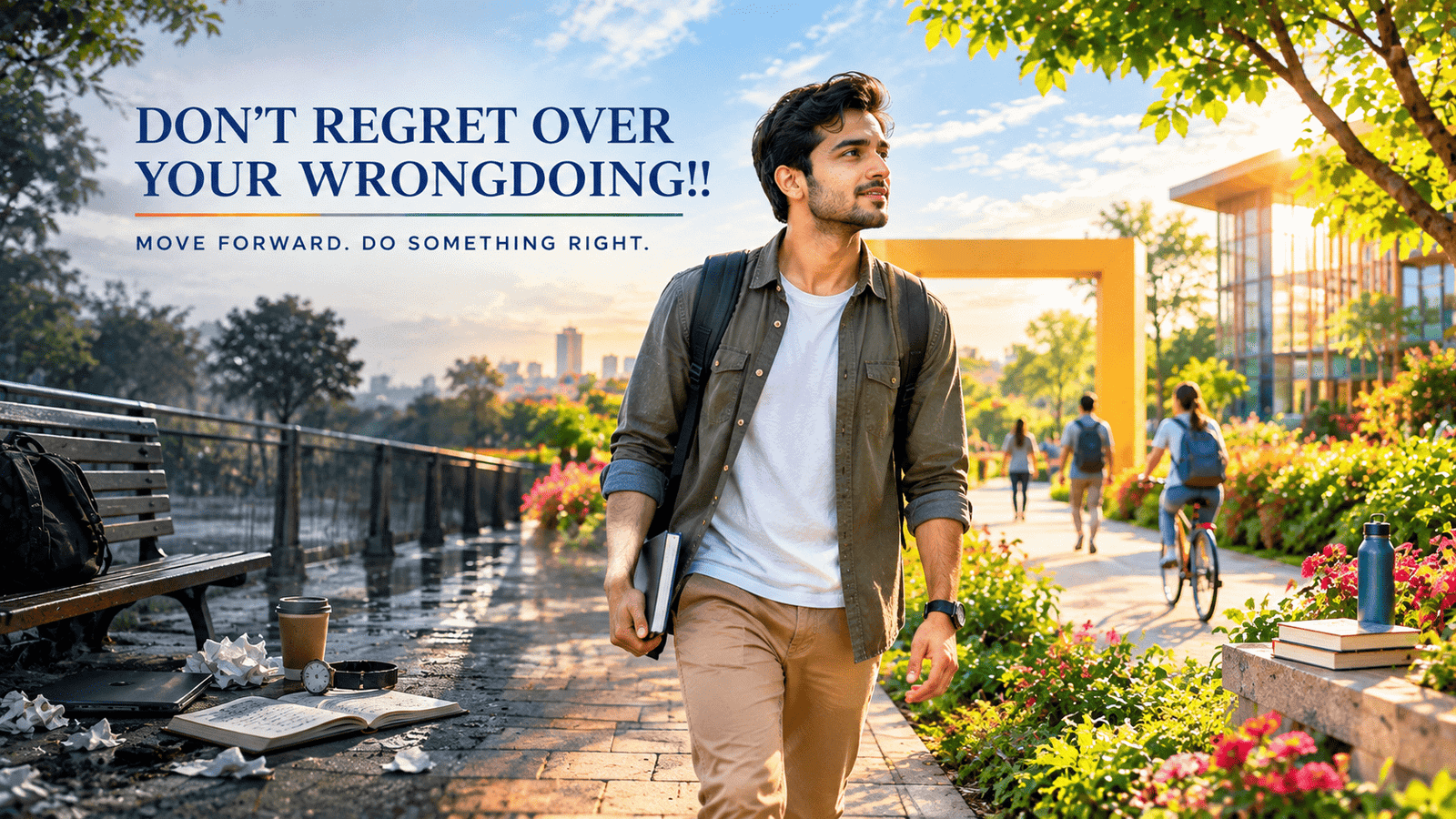 Don’t Regret Over Your Wrongdoing !!