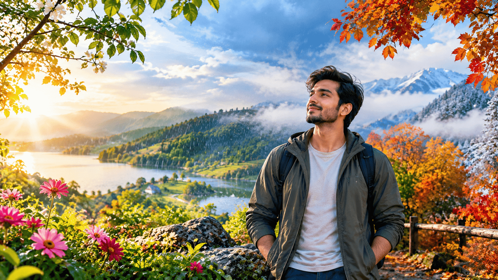enjoy all seasons and feel peace