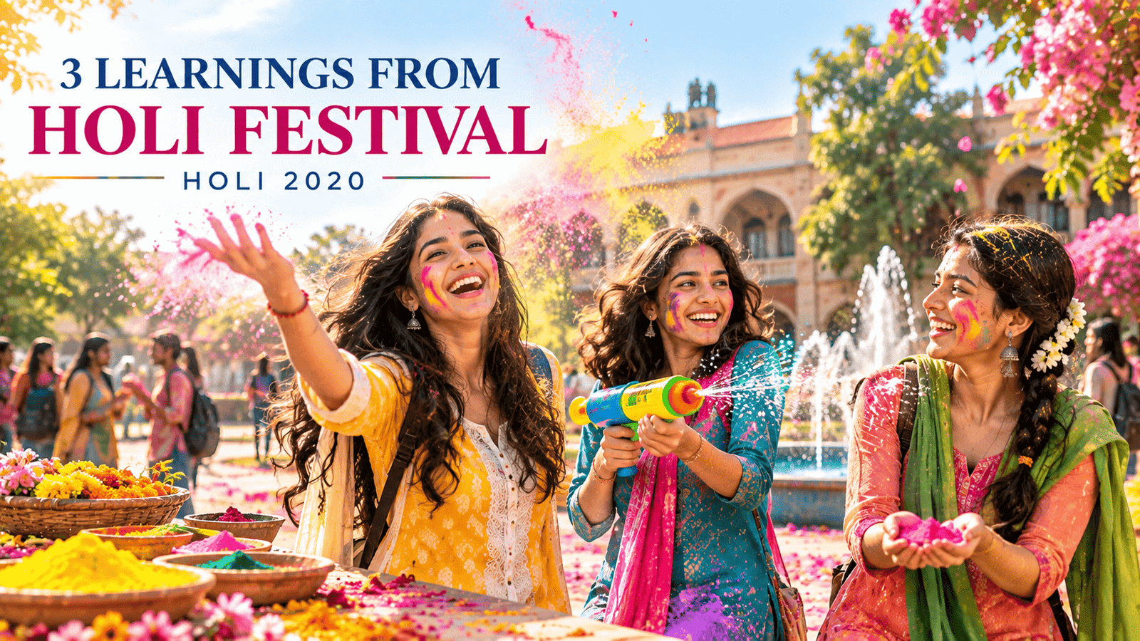 3 learnings from holi festival