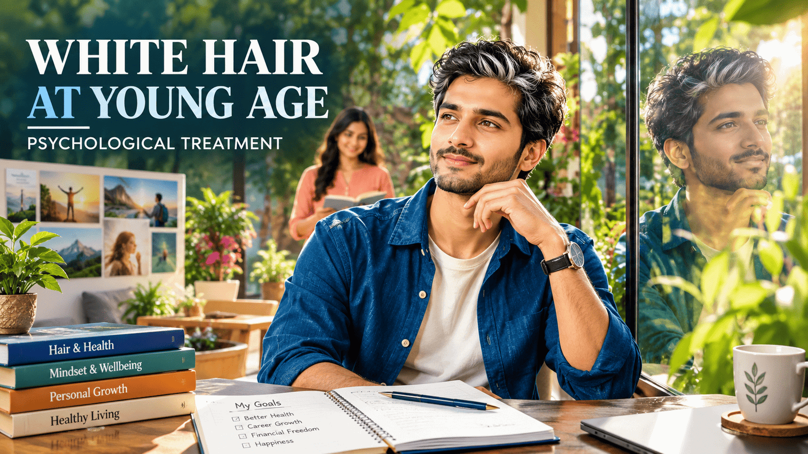 White Hair at Young Age - Psychological Treatment