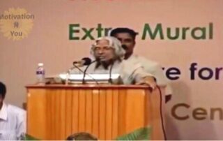 Motivational Speech of APJ Abdul Kalam to become UNIQUE YOU at IIT Madras - Motivation N You - Motivational Speech