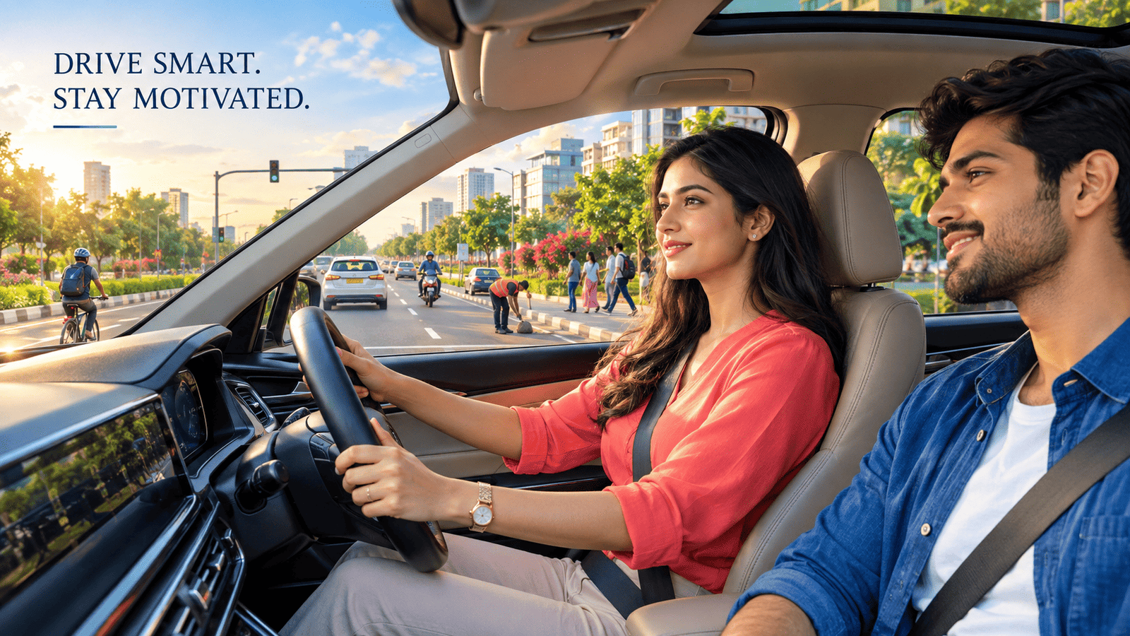 Keep yourself motivated while driving