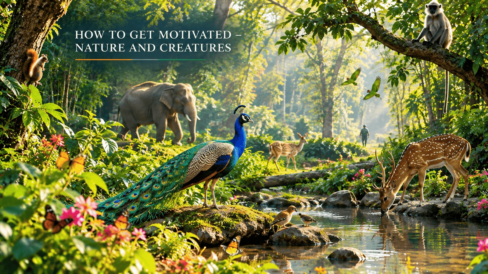 How to Get Motivated - Nature & Creatures - Motivation N You - Motivational Blogs - Roopak Gill Blogs