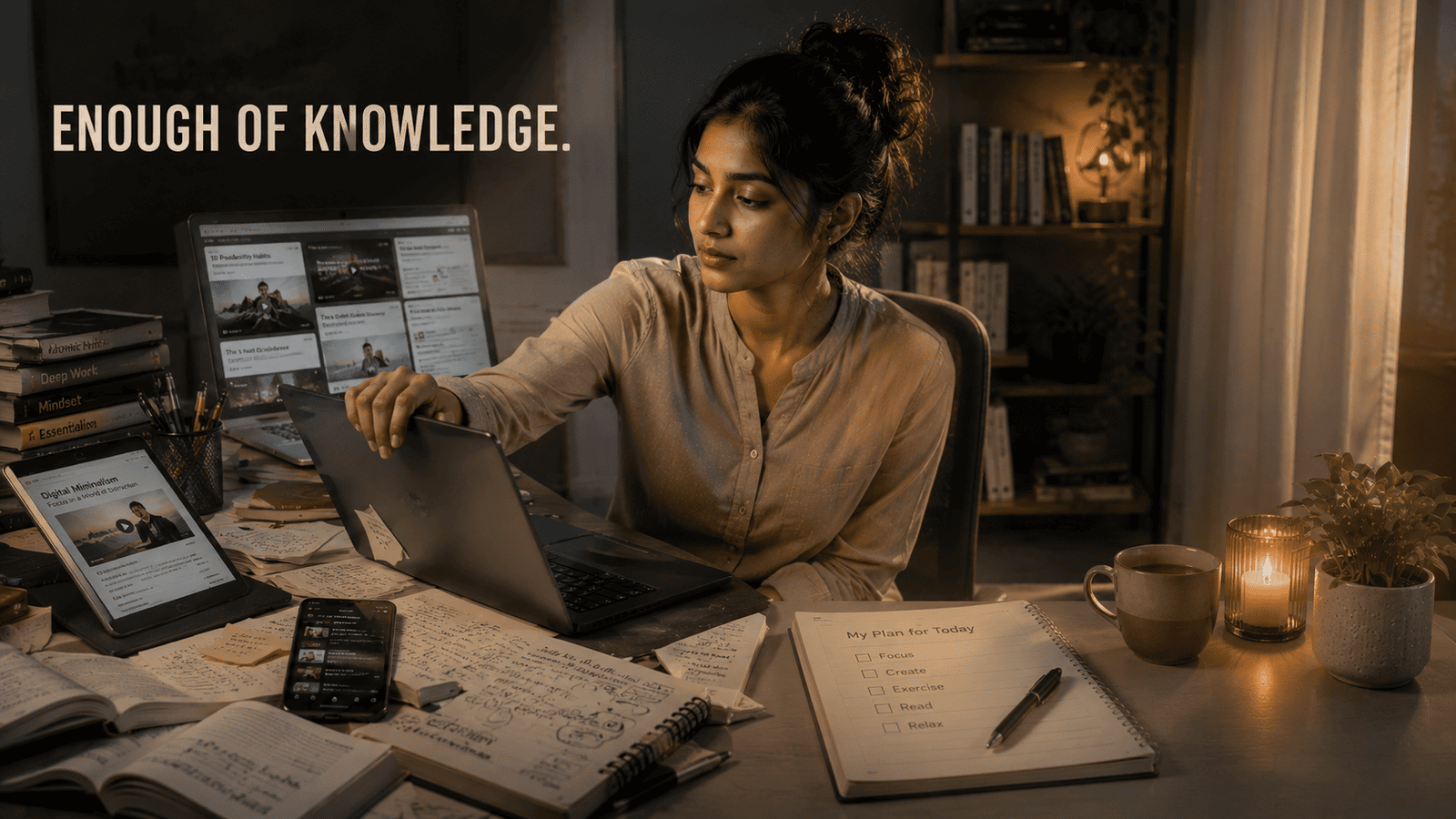Enough of Knowledge | When to Stop Gaining Knowledge & Rest