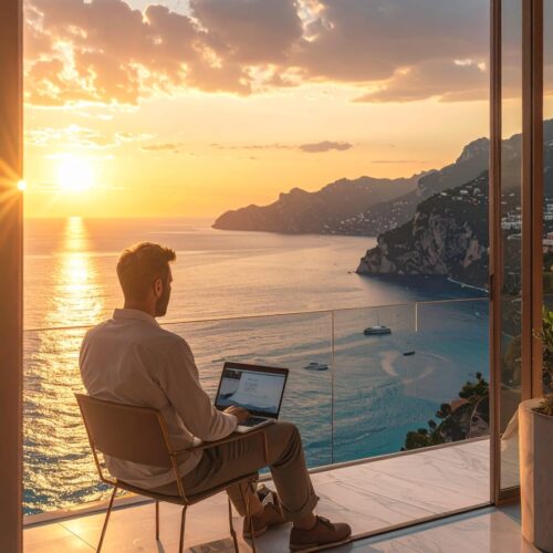 Digital Nomad Lifestyle: 100 Prompts for Building the Freedom to Work from Anywhere with Joy